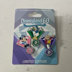Disneyland 60th anniversary pin set